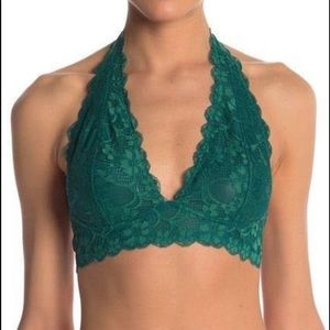Free People Galloon lace halter bra by Intimately